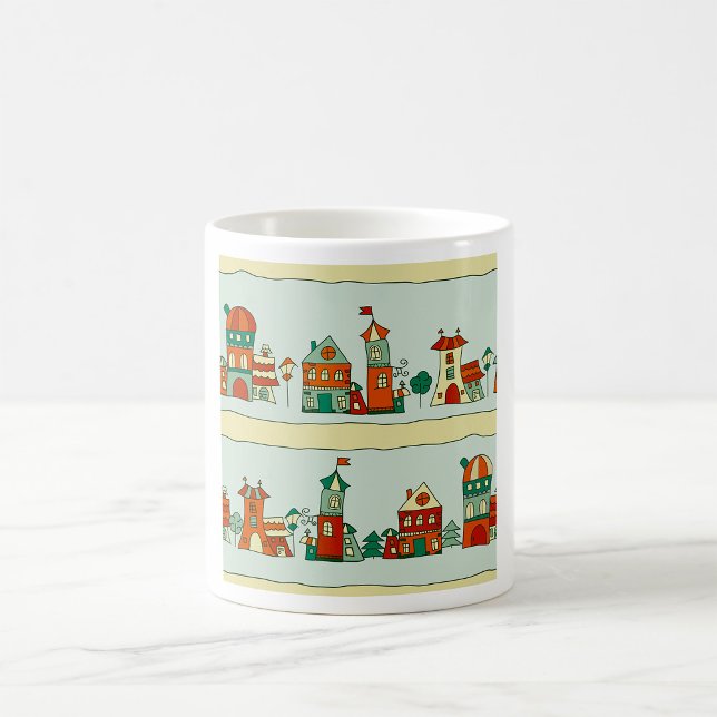 Mug Maisons bancales (Créateur téléchargé)