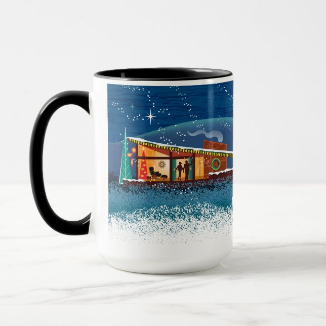 Mug Maisons modernes du milieu du siècle Maisons de No (Gauche)
