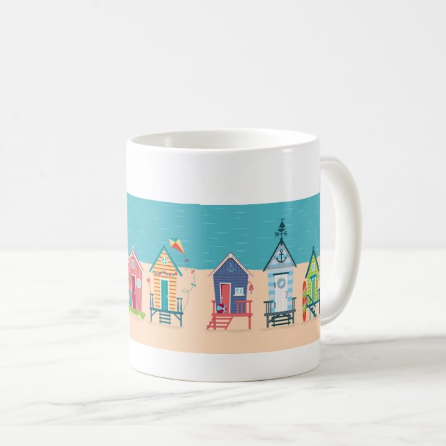 Mug Maisons Plage (Devant droit)