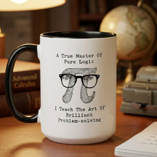 Mug Maître de l'enseignement de la logique pour une ré