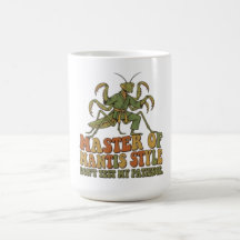 Maître du Karaté de Style Mantis Insecte Drôle d'A