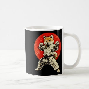 Mug Maîtresse de karaté shiba inu féminine arts martia