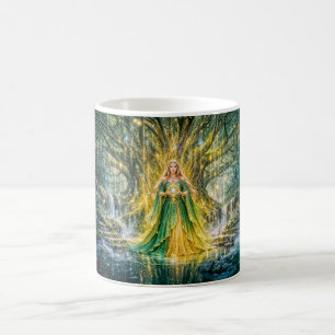 Mug Maîtresse sous l'Arbre du Monde – Magie Fantastiqu