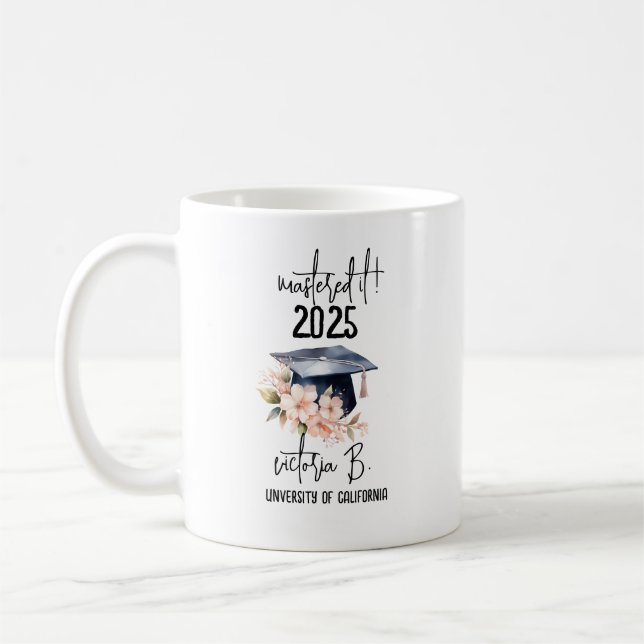 Mug Maîtrise de l'enseignement collégial Diplôme Cadea (Gauche)