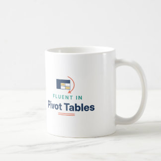 Mug Maîtrise des tableaux croisés dynamiques Drôle de