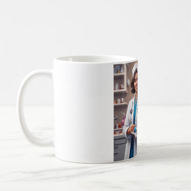 Mug Maîtriser les médias sociaux : succès de campagne (Gauche)