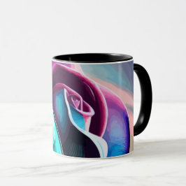Mug Majesté de minuit : La beauté noire des Roses noir