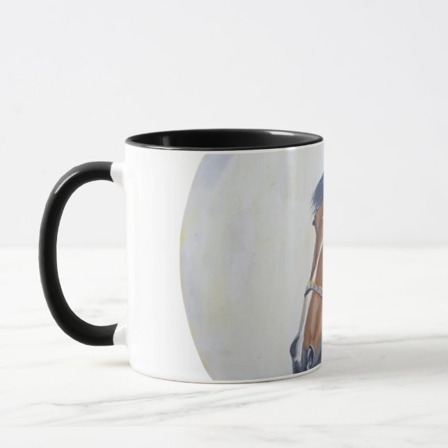 Mug Majestic Horse Portrait T-Shirt (Gauche)