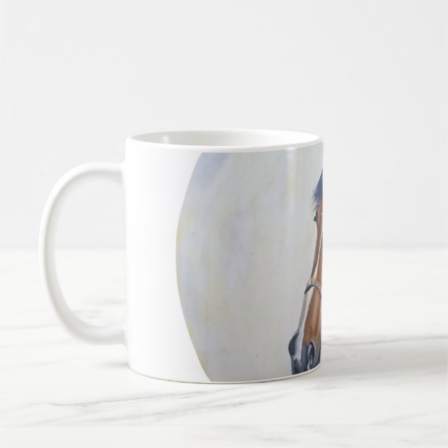 Mug Majestic Horse Portrait T-Shirt (Gauche)