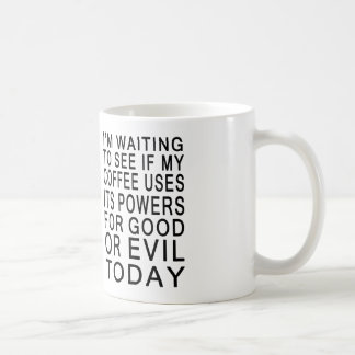 Mug Mal de café ou bon