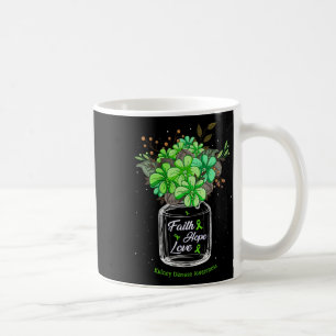 Mug Maladie Foi Amour Espérance Fleur Jar Sensibilisat