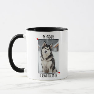 Mug Malamute d'Alaska Photo Personnalisée Amoureux de