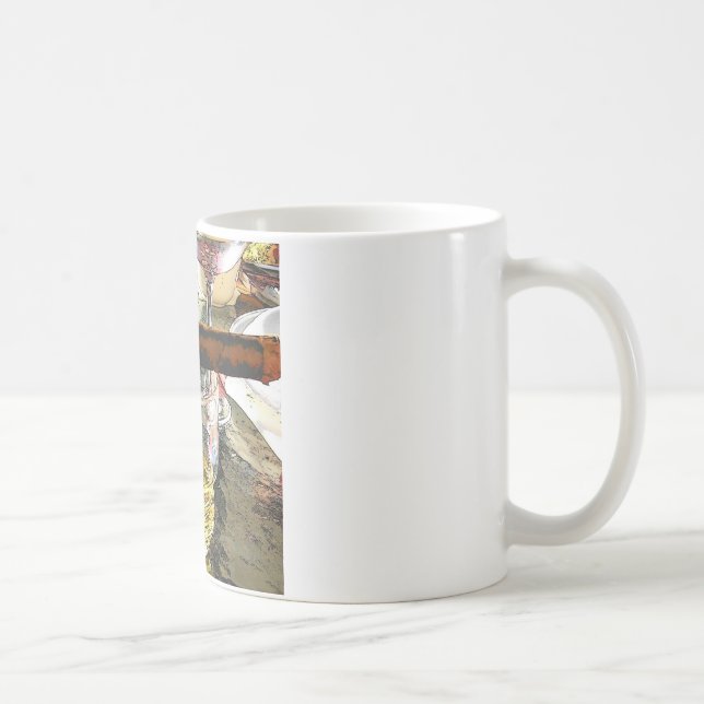 Mug Malt simple écossais et un cigare (Droite)