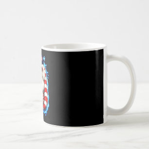 Mug Maltais avec lunettes de soleil chien patriotique