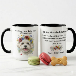 Mug Maltais ma dose quotidienne de bonheur