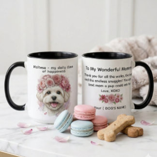Mug Maltais ma dose quotidienne de bonheur