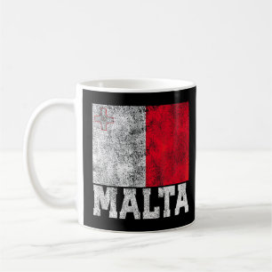 Mug Malte Drapeau National Fierté Racines Pays Famille