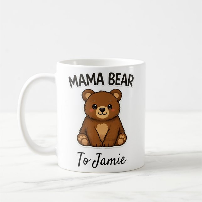 Mug Mama Bear and Baby Bear (Gauche)