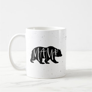 Mug Mama Bear  Graphisme et typographie modernes Coffe