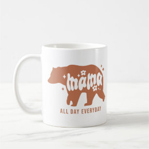 Mug Mama Bear Toute La Journée Tous Les Jours