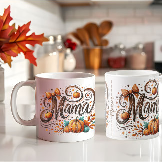 Mug Mama Citrouille Fall Thanksgiving nom