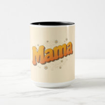 Mama Groovy Rétro Typographie Anniversaire Maman 7