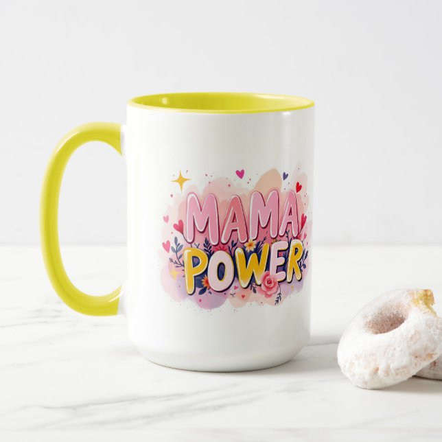 Mug Mama Power (Avec donut)