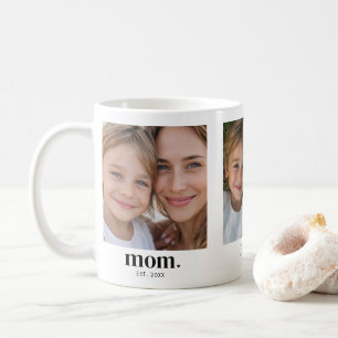 Mug Maman a établi la photo noire moderne 3