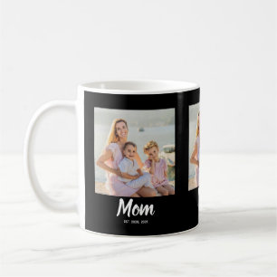Mug Maman a établi un script moderne noir 3 Photo