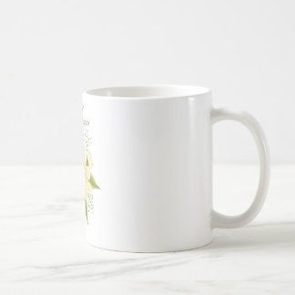 Mug Maman Aquarelle Bouquet Daisy Nom Personnalisé