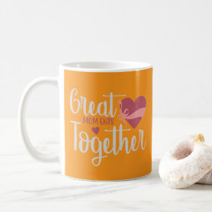 Mug Maman Berger Allemand Typographie Rose Café Classi