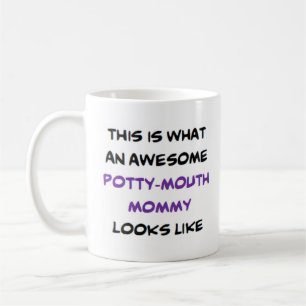 Mug maman bouche poty, génial