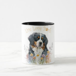 Mug Maman Bouviers Bernois Floral