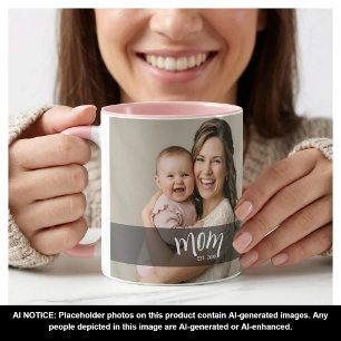 Mug Maman Cadeau Photo pour Nouvelle Mère