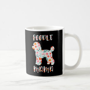 Mug Maman Caniche Fleuriste Amoureux de Chien