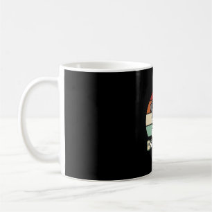 Mug Maman Chien Rétro Vecteur Bouledogue