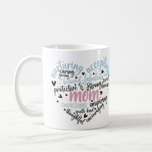 Mug Maman Coeur Aimant Soigner Doux Doux