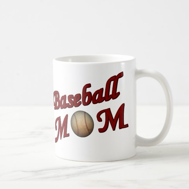 Mug Maman de baseball mignonne (Droite)