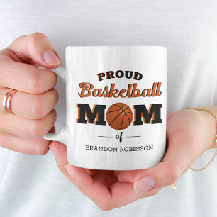 Mug Maman de basket-ball fière