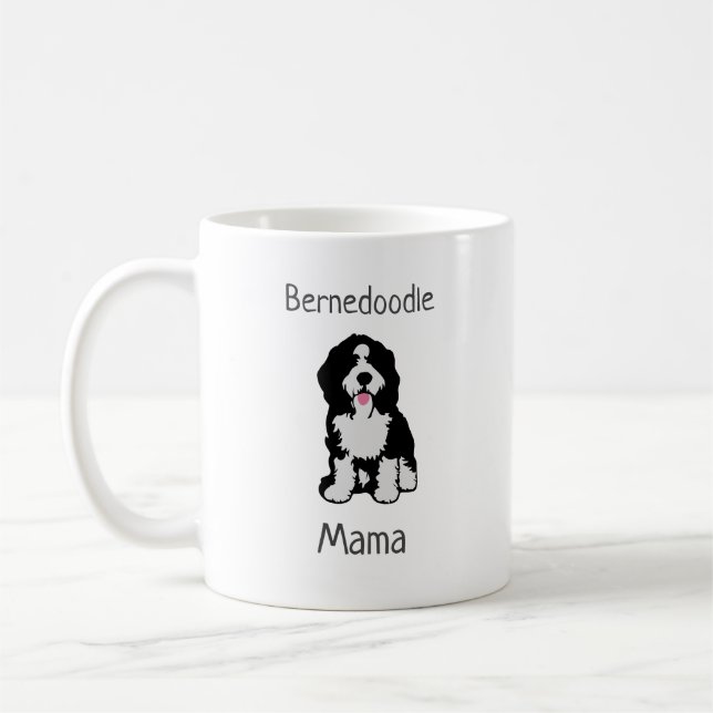 Mug Maman de Bernedoodle (Gauche)