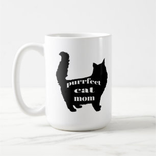 Mug Maman de chat moderne simple mignonne