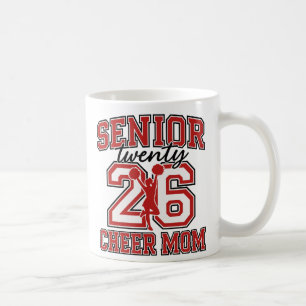Mug Maman de Cheerleader Senior 2026 – Supportrice Fiè