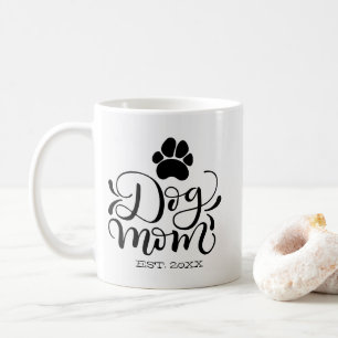 Mug Maman de chien - Personnalisé établi - Amoureux de