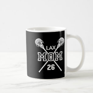 Mug Maman de crosse fière d'amour #26 joueur de lax nu