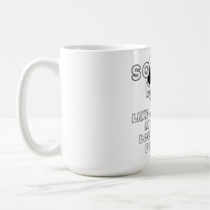 Mug maman de football plus forte et plus fière