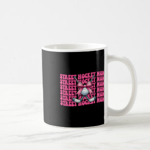 Mug Maman de hockey de rue Fête des mères Rose Coquett