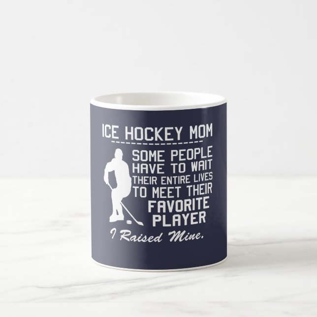 MUG MAMAN DE HOCKEY SUR GLACE (Centre)