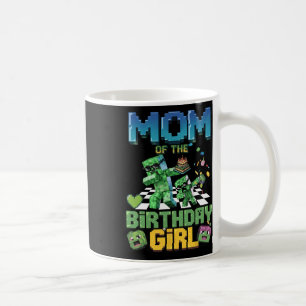 Mug Maman de la fille d'anniversaire drôle de jeu vidé