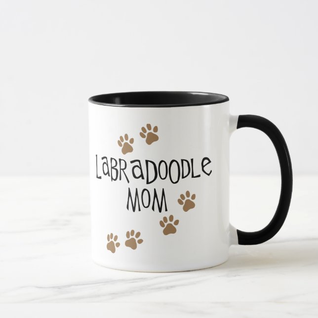 Mug Maman de Labradoodle (Droite)