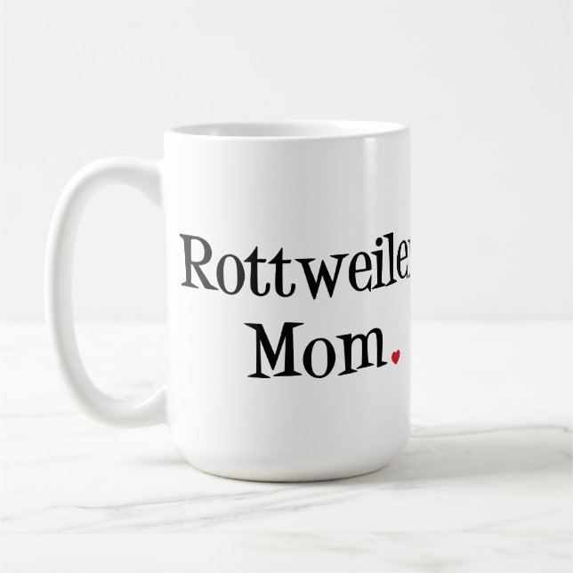 Mug Maman de rottweiler (Gauche)